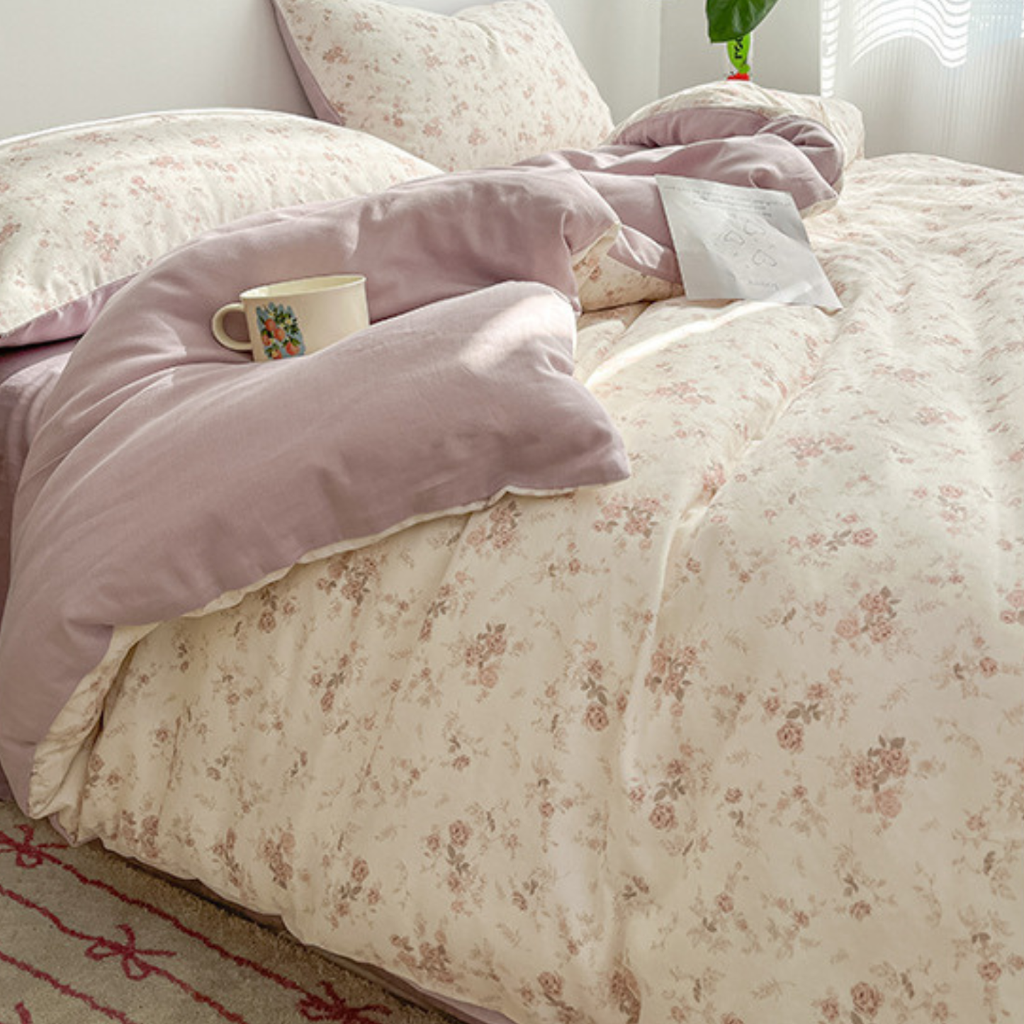 Fleurveil Bedding Set